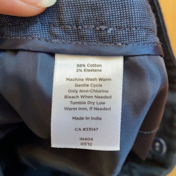 TALBOTS Blue Heritage Bootcut Trouser Pants - Picture 12 of 12